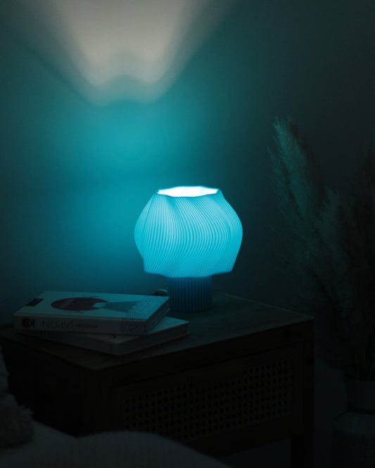 Lampe ONDRA - Bleu ciel