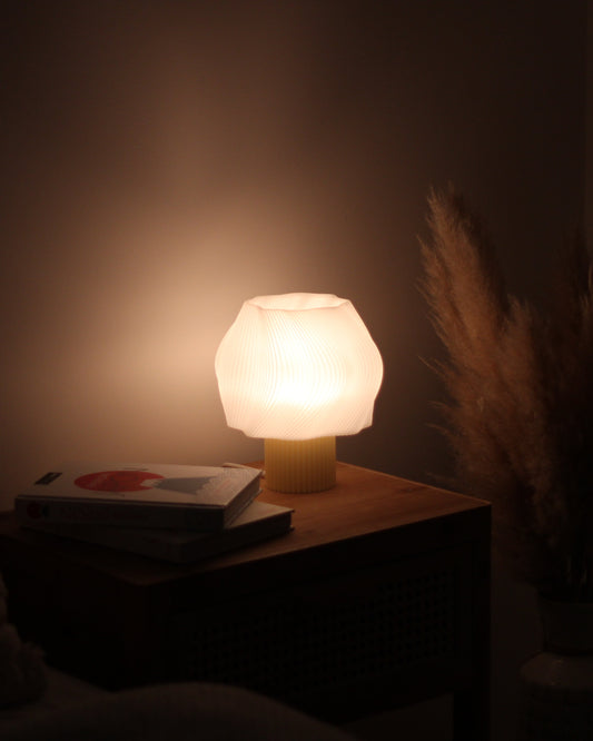 Lampe ONDRA - Jaune citron/Translucide