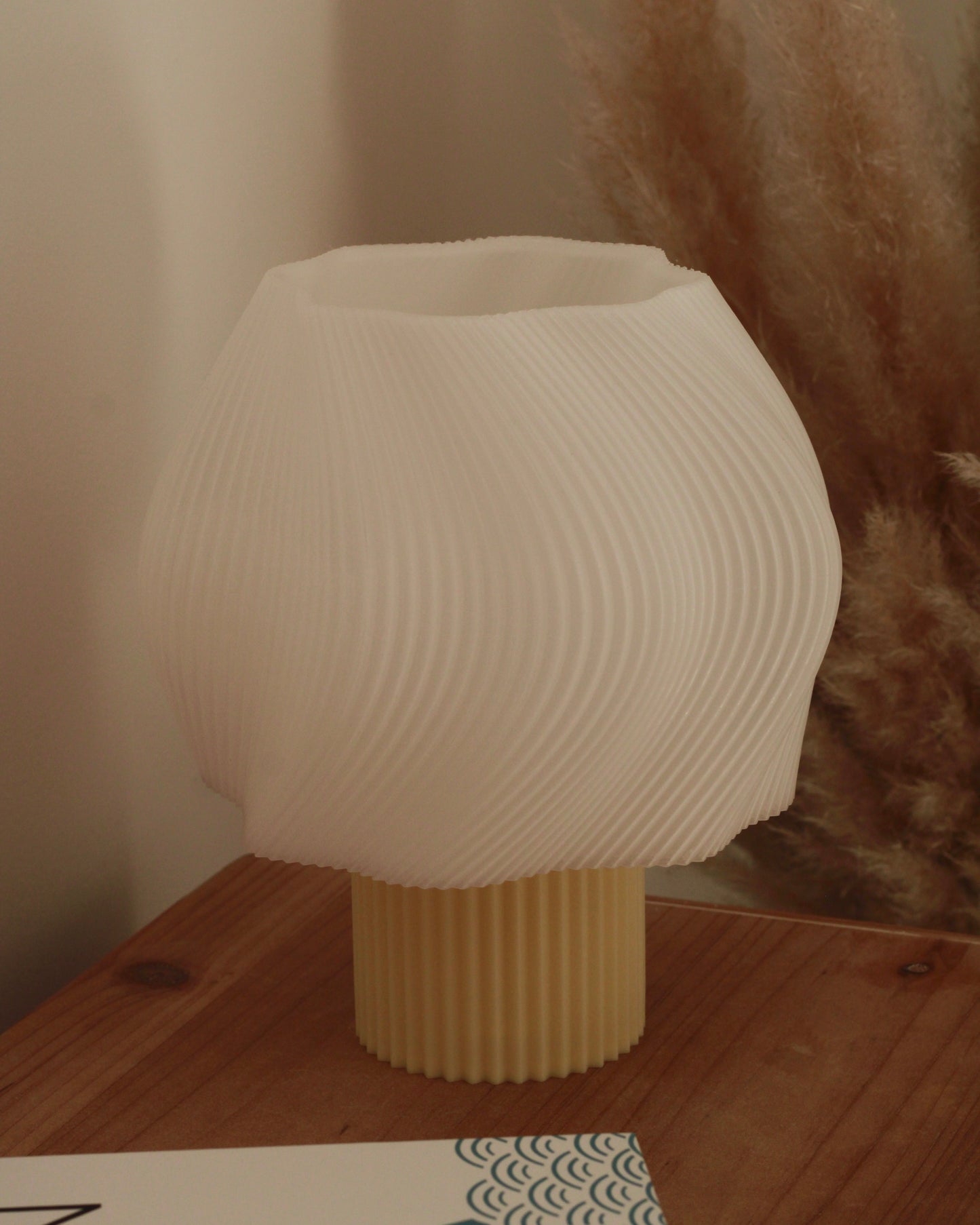 Lampe ONDRA - Jaune citron/Translucide