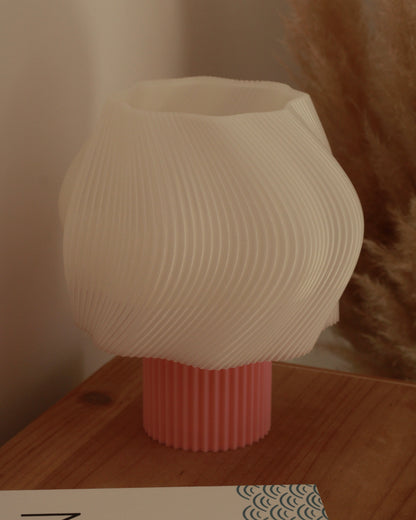 Lampe ONDRA - Rose/Translucide