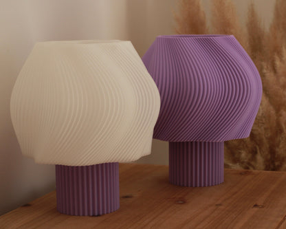 Lampe ONDRA - Lilas/Translucide