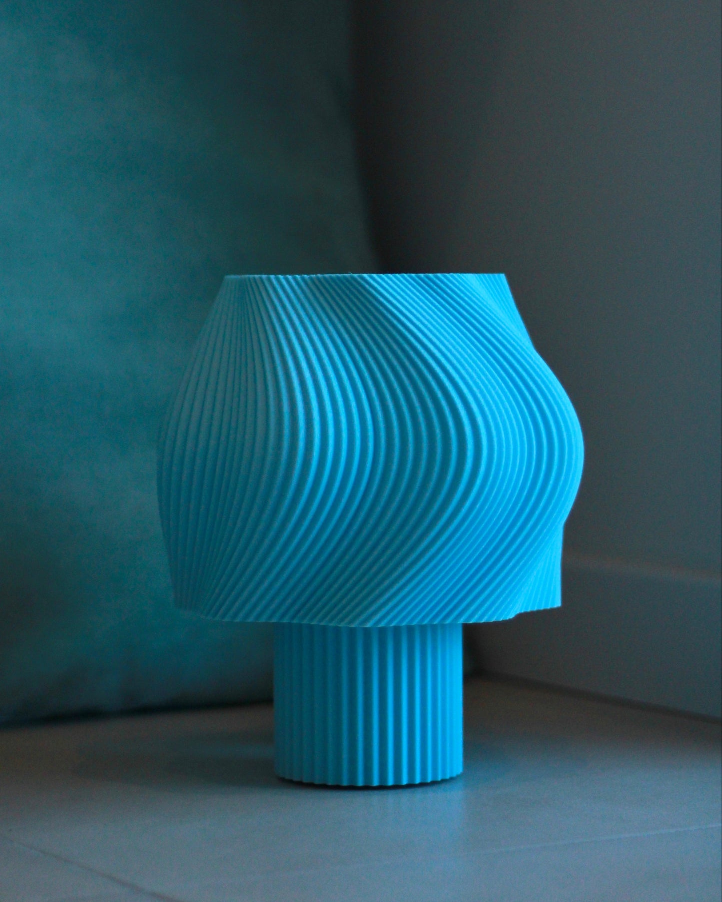 Lampe ONDRA - Bleu ciel